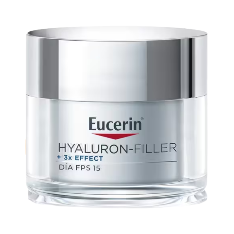Eucerin Hyaluron-Filler 3x Effect Creme de Dia FPS15 Pele Seca 50ml