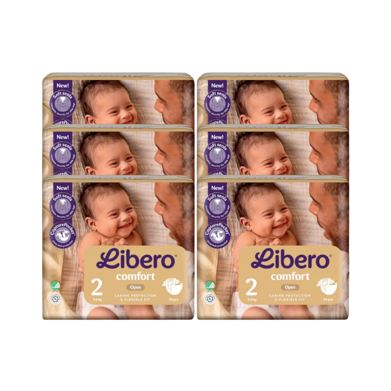 Libero Comfort 2 34 unités Pack 6 unités