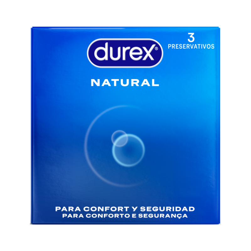 Durex Natural 3 preservativos