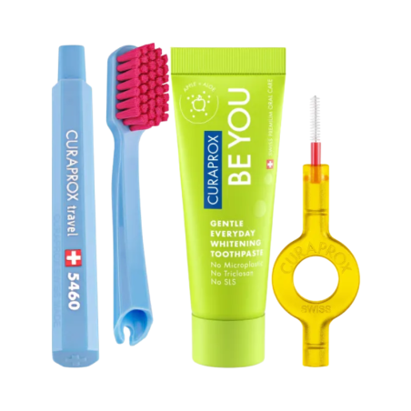 Curaprox Kit de Viaje Naranja