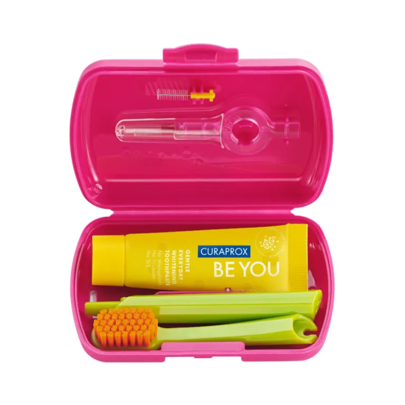 Curaprox Kit de Viagem Magenta
