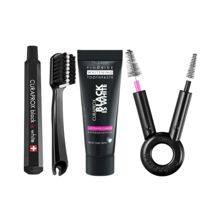 Curaprox Kit de Viaje Black is White