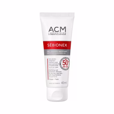 Sébionex Mattifying Sunscreen Gel SPF50+ 40ml