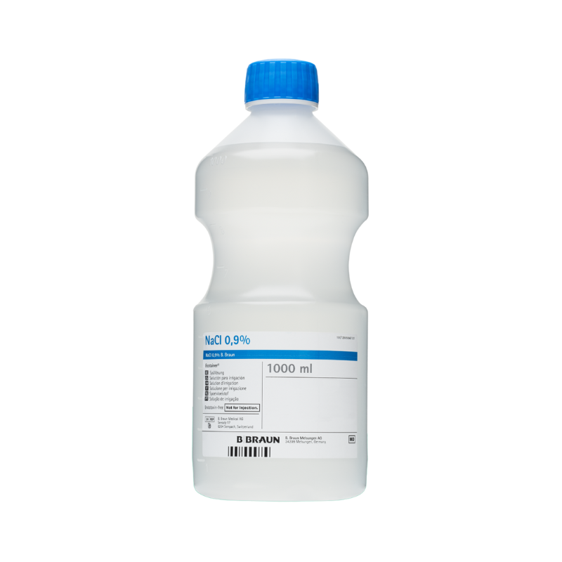 BBraun Soro Fisiológico Nacl 0,9% 1000ml