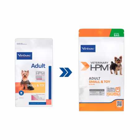 Virbac Veterinary HPM Adult Small & Toy Cão 3kg