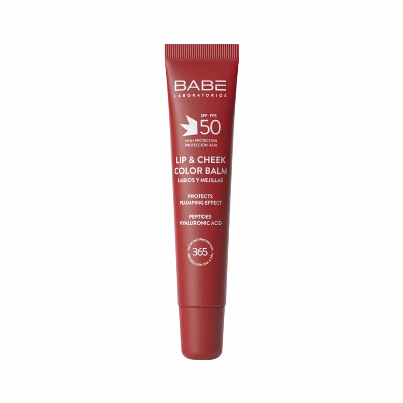 Babé Lip & Cheek Bálsamo com Cor FPS50 Cherry 20ml