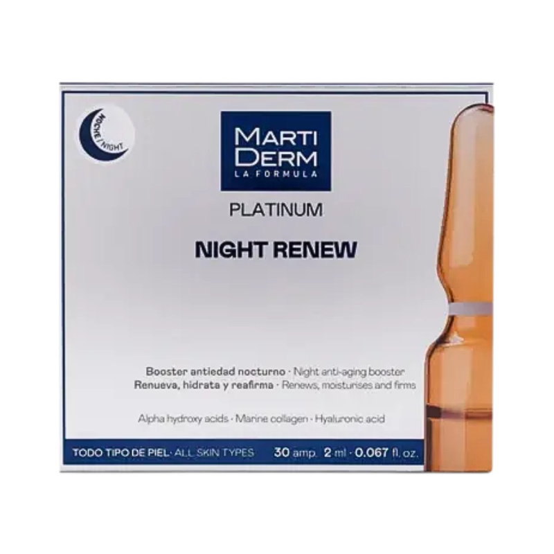 Martiderm Platinum Night Renew Ampoules 30x2ml