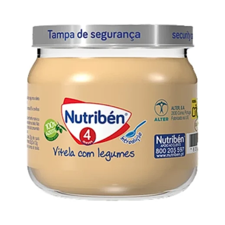 Nutribén Jars Veal and Vegetable 120g