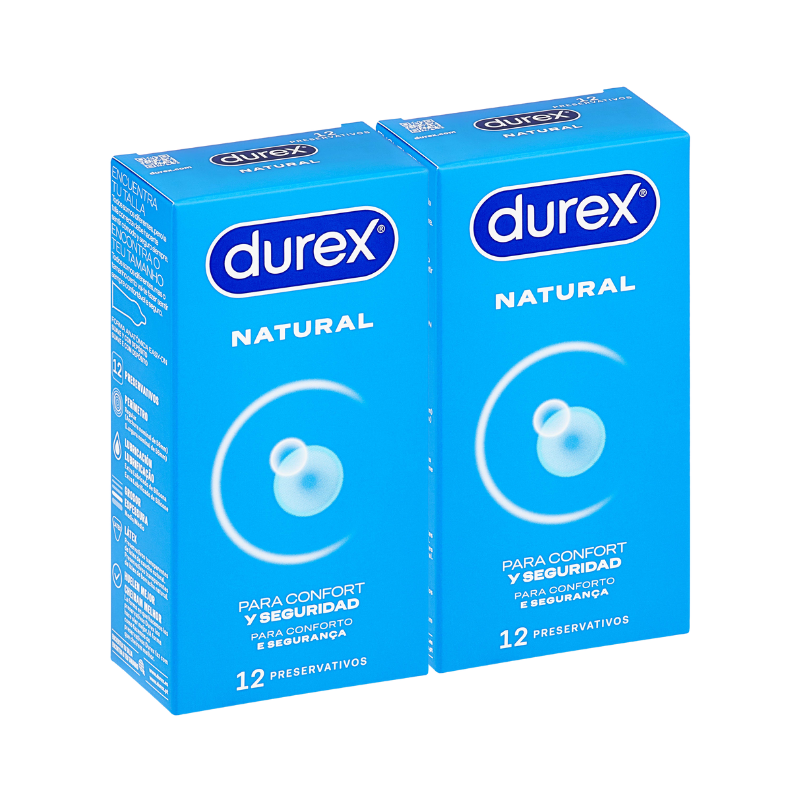 Durex Natural 2x12 préservatifs