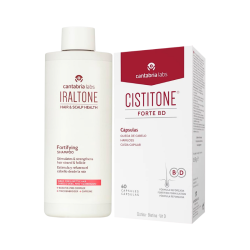Cistitone Forte BD 60 cápsulas + Iraltone Champô Fortificante 200ml Pack
