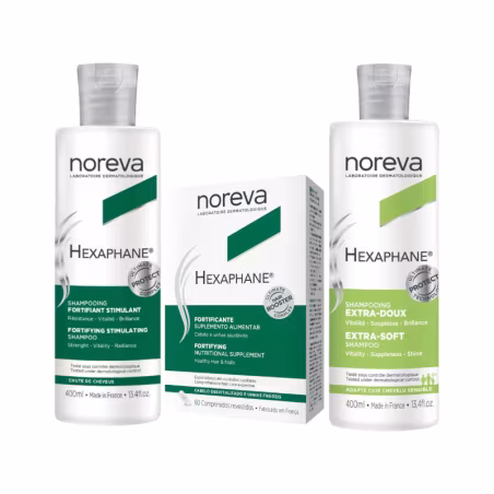 Noreva Hexaphane Routine for Seasonal/Reactive Hair Loss Pack