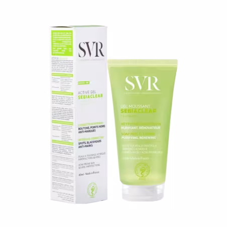 SVR Sebiaclear Active Gel 40ml + SVR Sebiaclear Gel Moussant 50ml