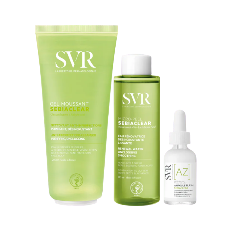 SVR Sebiaclear Anti-Blemish Routine Pack
