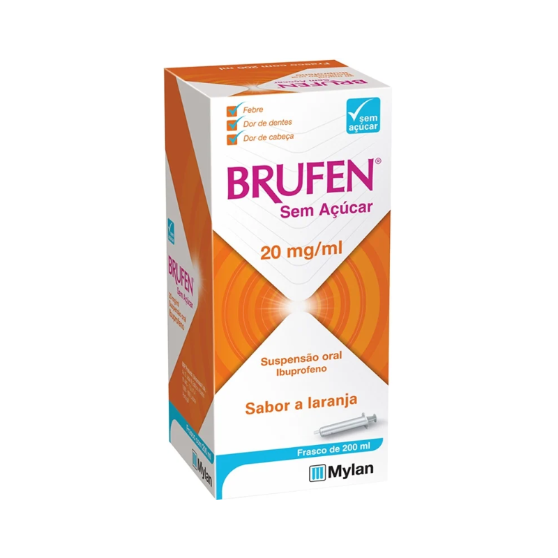 Brufen Sin Azúcar 20mg/ml Suspensión Oral 200ml