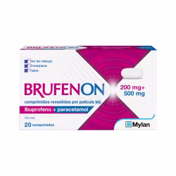 Brufenon 200mg + 500mg 20 comprimidos