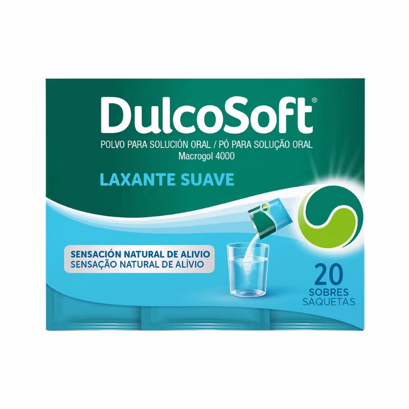 DulcoSoft Pó Para Solução Oral 20 saquetas