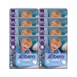 Libero Comfort 5 22 Diapers Pack of 8 units