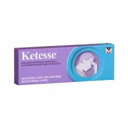 Ketesse 25mg 20 comprimidos