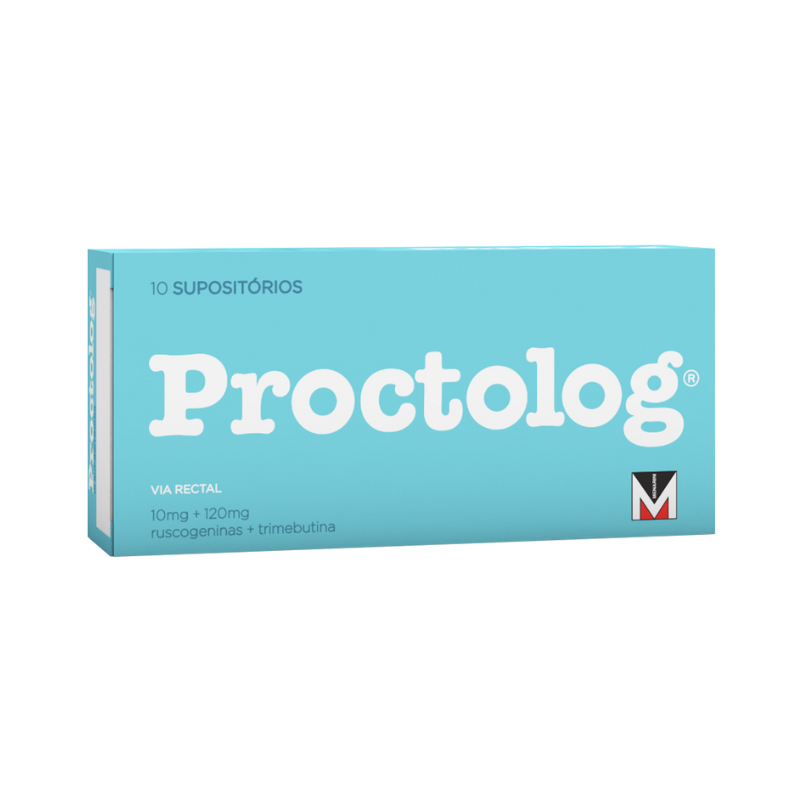 Proctolog 10mg+120mg 10 supositorios