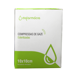 Dafarmácia Sterile Gauze Compresses 10x10cm 10 units