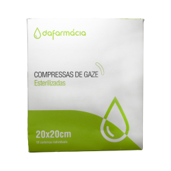 Dafarmácia Sterile Gauze Compresses 20x20cm 10 units