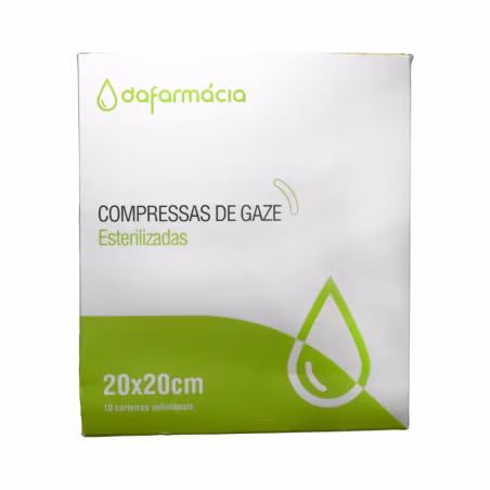Dafarmácia Sterile Gauze Compresses 20x20cm 10 units