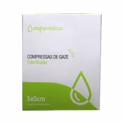 Dafarmácia Compresas de Gasa Estériles 5x5cm 10 unidades