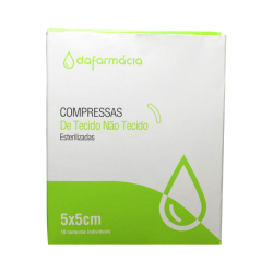 Dafarmácia Compresses Tissu Non Tissé 5x5cm 10 unités