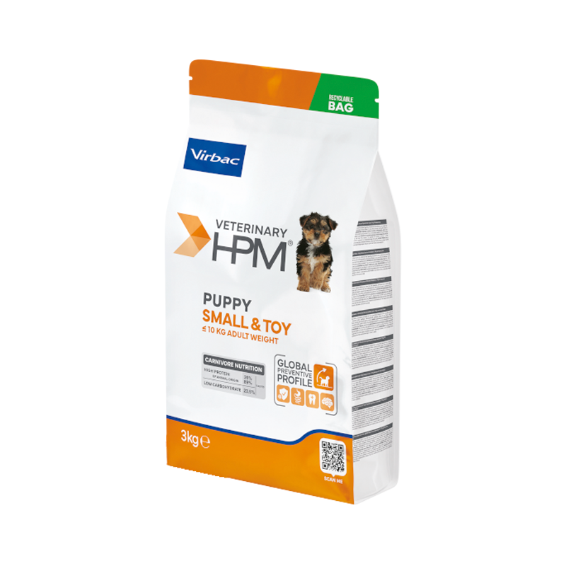 Virbac Veterinary HPM Puppy Small & Toy 3kg