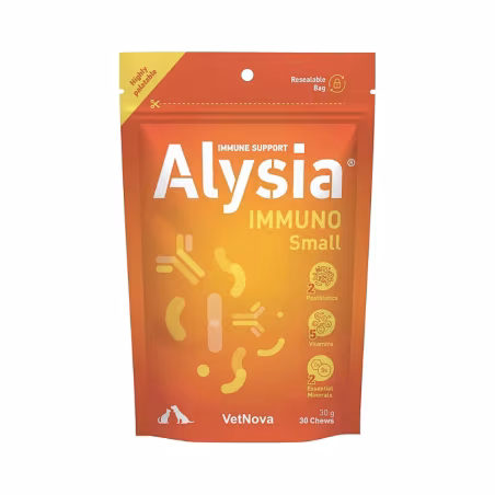 Alysia Immuno Small 30 comprimidos mastigáveis