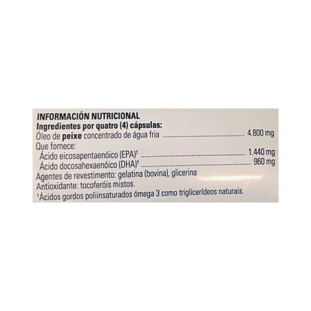 Solgar Omega 3 Fish Oil 120 cápsulas