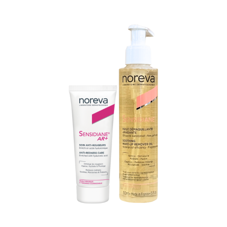 Noreva Sensidiane AR+ Anti-Redness Care + Soothing Makeup Remover Oil Pack