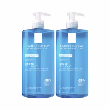 La Roche-Posay Lipikar Soothing Shower Gel 2x1L