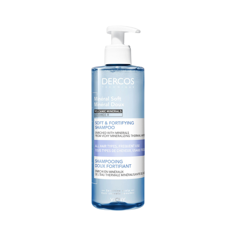 Dercos Mineral Suave Champô Suavizante e Fortificante 400ml