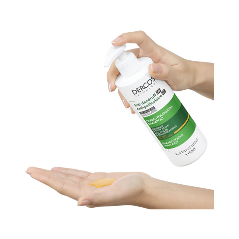 Dercos Anticaspa DS Champú Cabello Seco 390ml