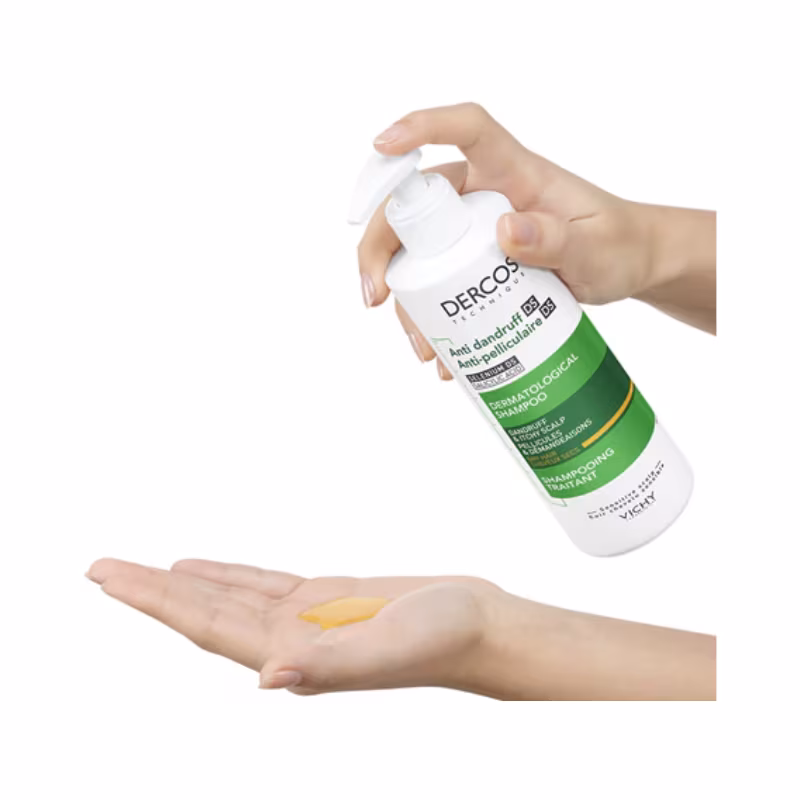Dercos Champô Anticaspa DS Cabelo Seco 390ml