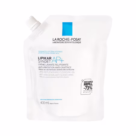 La Roche-Posay Lipikar Syndet AP+ Creme Lavante Relipidante Recarga 400ml