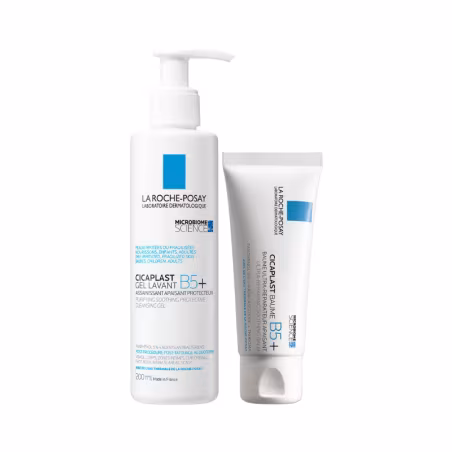La Roche-Posay Cicaplast B5+ Purifying Cleansing Gel + Soothing Balm Pack