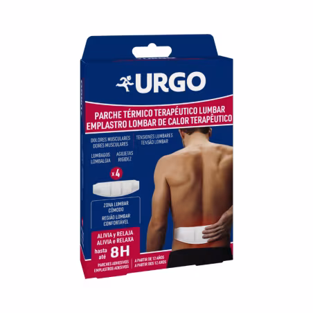 Urgo Emplastro Lombar de Calor Terapêutico 4 unidades