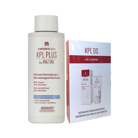KPL Plus Shampoing Dermatologique Antipelliculaire + KPL DS Gel-Crème Pack
