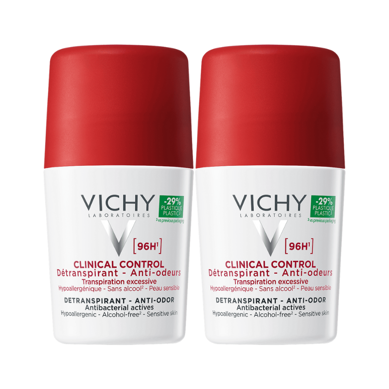 Vichy Clinical Control 96h Roll-On 2x50ml