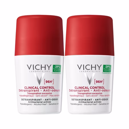 Vichy Clinical Control 96h Roll-On 2x50ml