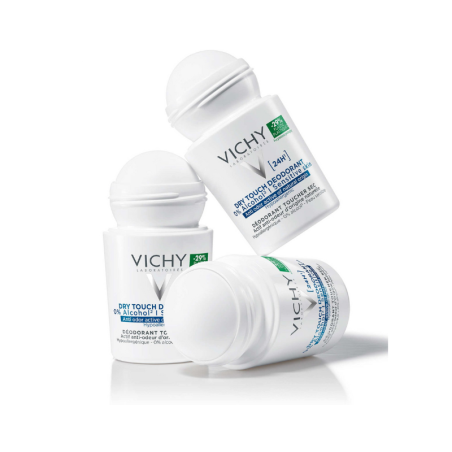 Vichy Desodorante 24h Tacto Seco Roll-On 2x50ml