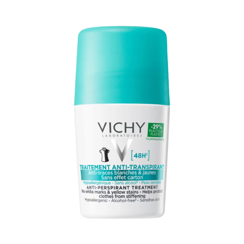 Vichy Antitranspirante Antimanchas 48h Roll-On 50ml