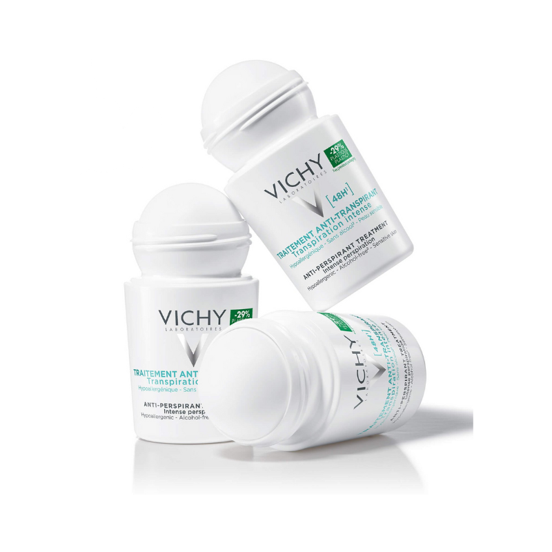 Vichy Déodorant 48h Anti-Transpirant Roll-On 2x50ml
