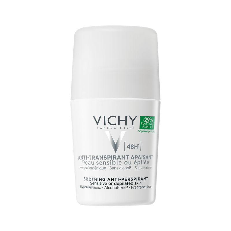 Vichy Desodorizante 48h Antitranspirante Apaziguante Roll-On 50ml