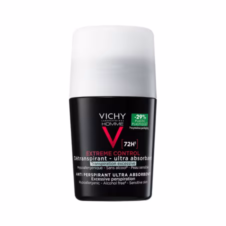 Vichy Homme Extreme Control Antitranspirante 72h Roll-On 50ml