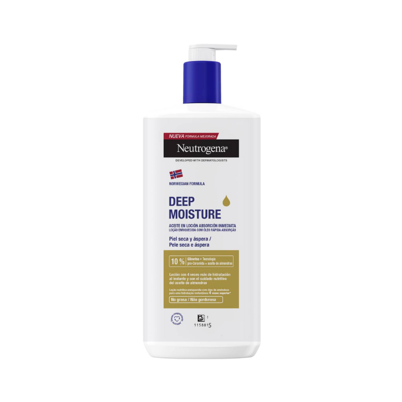 Neutrogena Deep Moisture Lotion Oil for Dry Skin 400ml