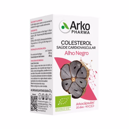 Arkocápsulas Alho Negro 40 cápsulas
