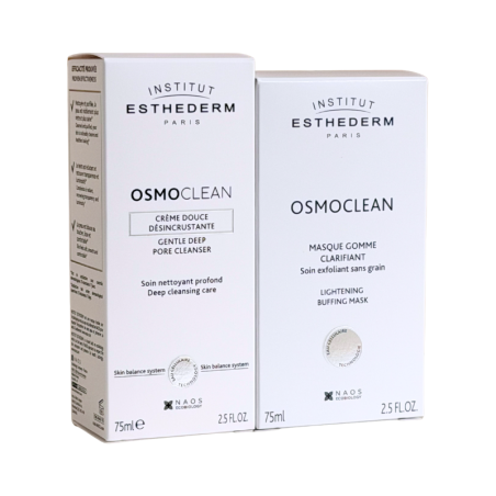 Esthederm Osmoclean Gentle Cleaser +Lightening Buffing Mask Pack